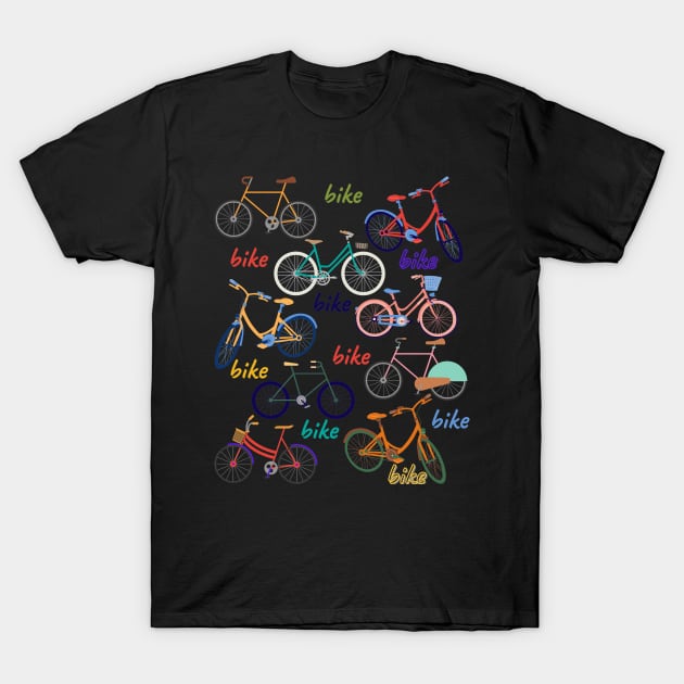 bikes T-Shirt by EdithBlerr